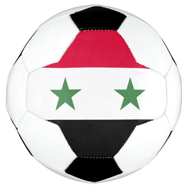 Bola De Futebol Bandeira da Síria (Frente)