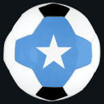 Bola De Futebol Bandeira da Somália<br><div class="desc">Bandeira patriótica da Somália.</div>
