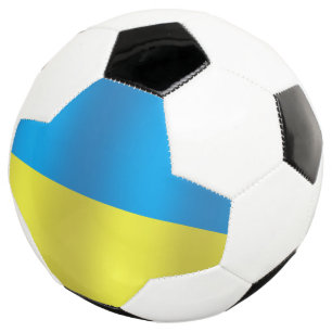 Bola De Futebol Bandeira da Ucrânia