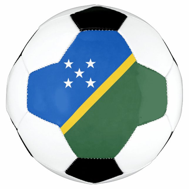Bola De Futebol Bandeira das Ilhas Salomão (Frente)