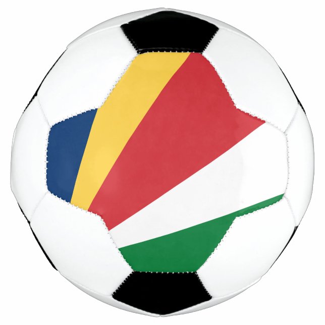 Bola De Futebol Bandeira das Seychelles (Frente)