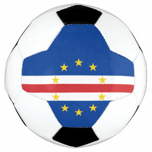 Bola De Futebol Bandeira de Cabo Verde