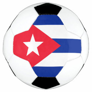Bola De Futebol Bandeira de Cuba