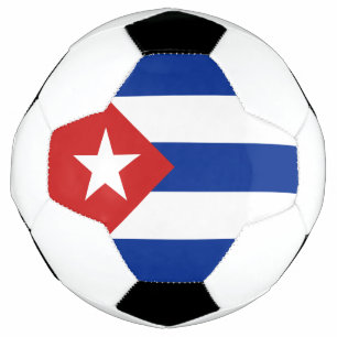 Bola De Futebol Bandeira de Cuba