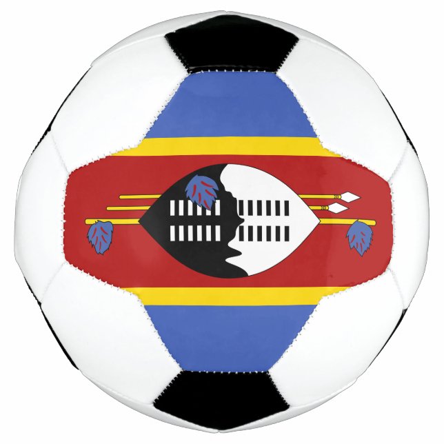 Bola De Futebol Bandeira de Essuatíni (Frente)