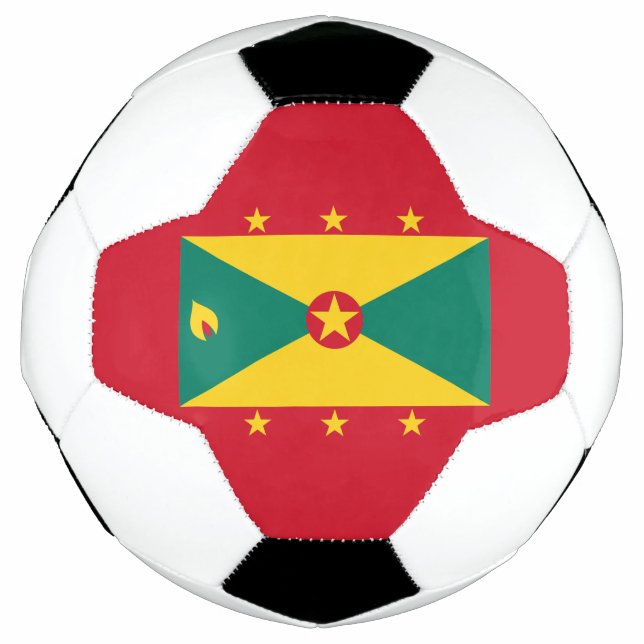 Bola De Futebol Bandeira de Granada (Frente)