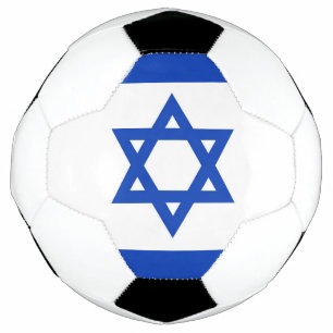 Bola De Futebol bandeira de Israel