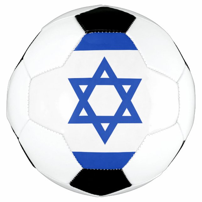 Bola De Futebol bandeira de Israel (Frente)