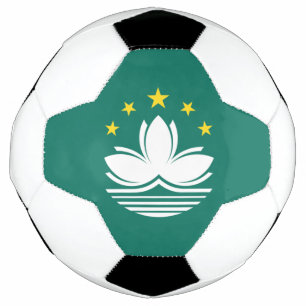 Bola De Futebol Bandeira de Macau