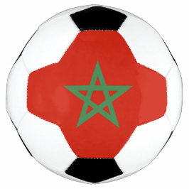 Bola De Futebol Bandeira de Marrocos