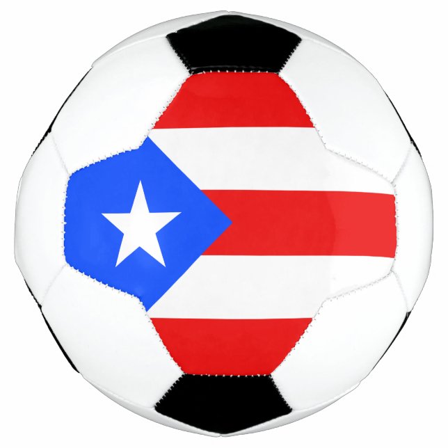Bola De Futebol Bandeira de Porto Rico (Frente)