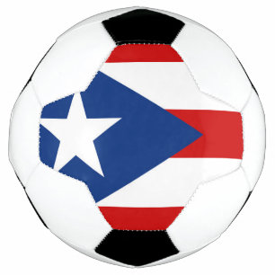 Bola De Futebol Bandeira de Porto Rico