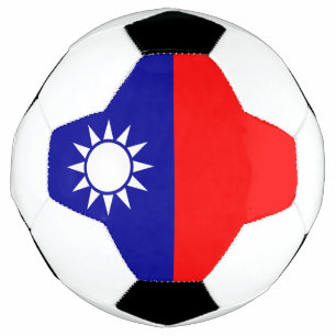 Bola De Futebol Bandeira de Taiwan
