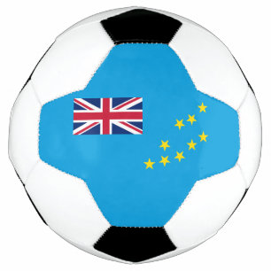 Bola De Futebol Bandeira de Tuvalu