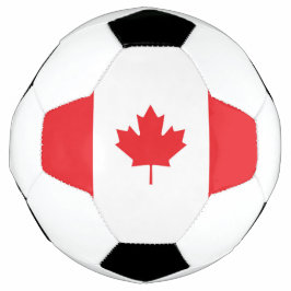Bola De Futebol Bandeira do Canadá