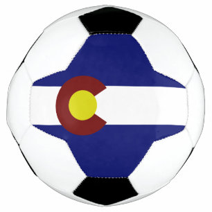 Bola De Futebol bandeira do Colorado