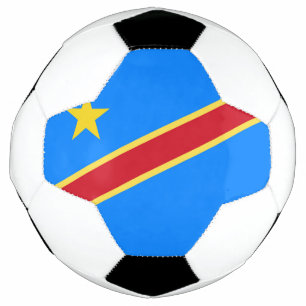 Bola De Futebol Bandeira do Congo