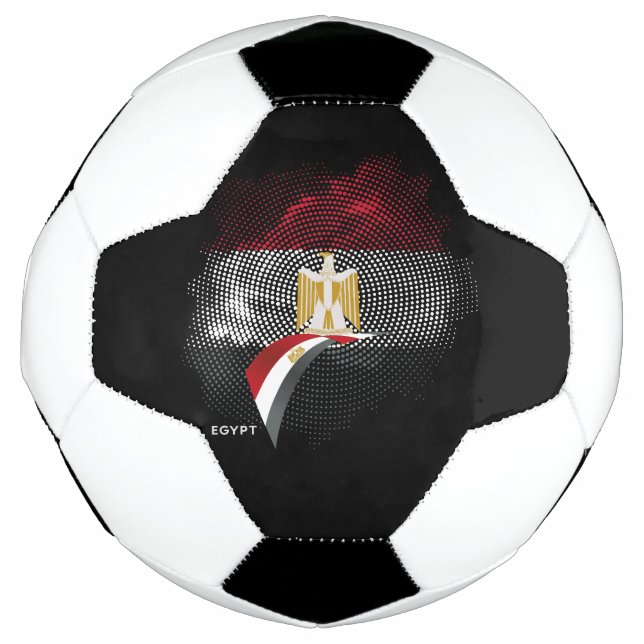 Bola De Futebol bandeira do Egito (Frente)