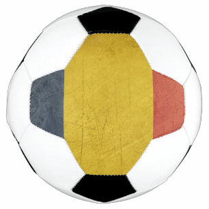 Bola De Futebol Bandeira do Estado soberano de Grunge na Romênia