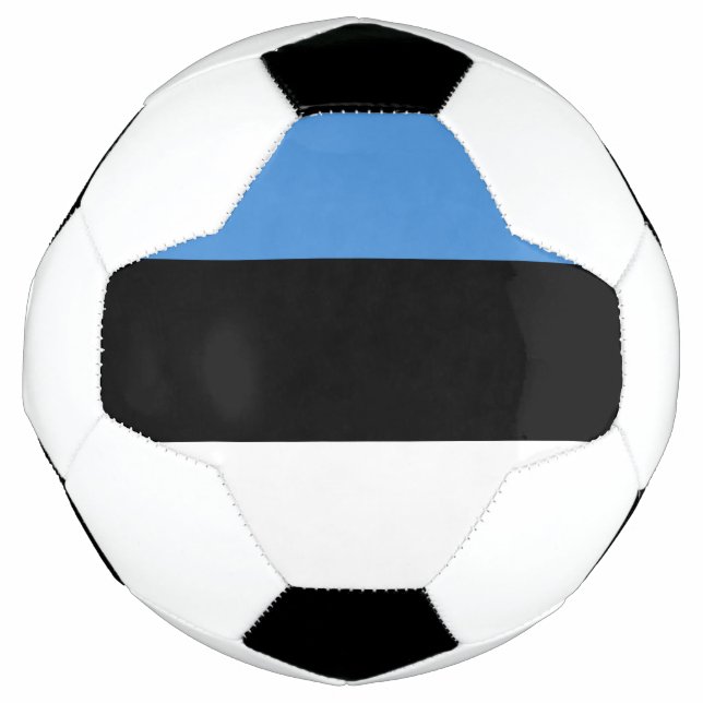 Bola De Futebol Bandeira do futebol da Estônia (Frente)