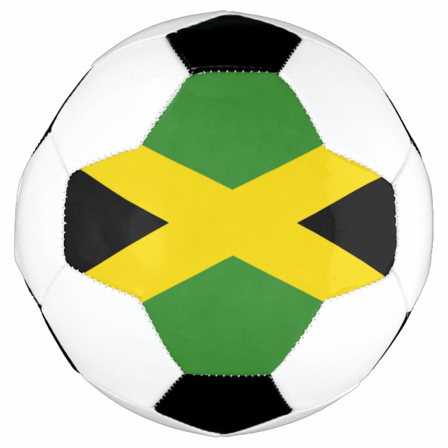 Bola De Futebol Bandeira do Futebol da Jamaica (Frente)
