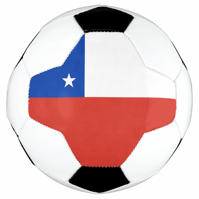 Bola De Futebol Bandeira do Futebol do Chile (Frente)