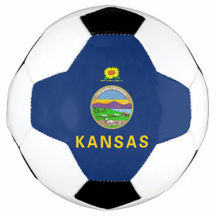 Bola De Futebol Bandeira do Kansas