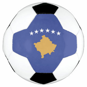 Bola De Futebol Bandeira do Kosovo