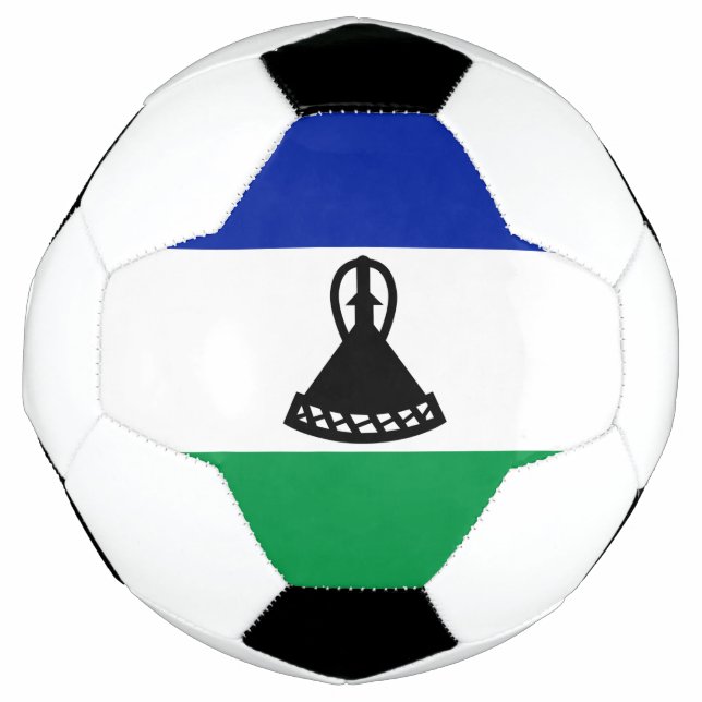Bola De Futebol Bandeira do Lesoto (Frente)