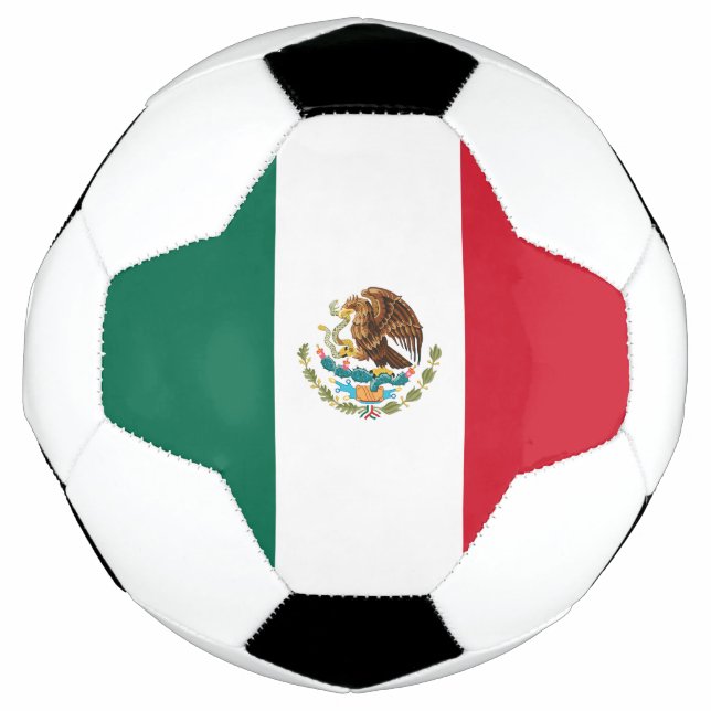 Bola De Futebol Bandeira do México (Frente)