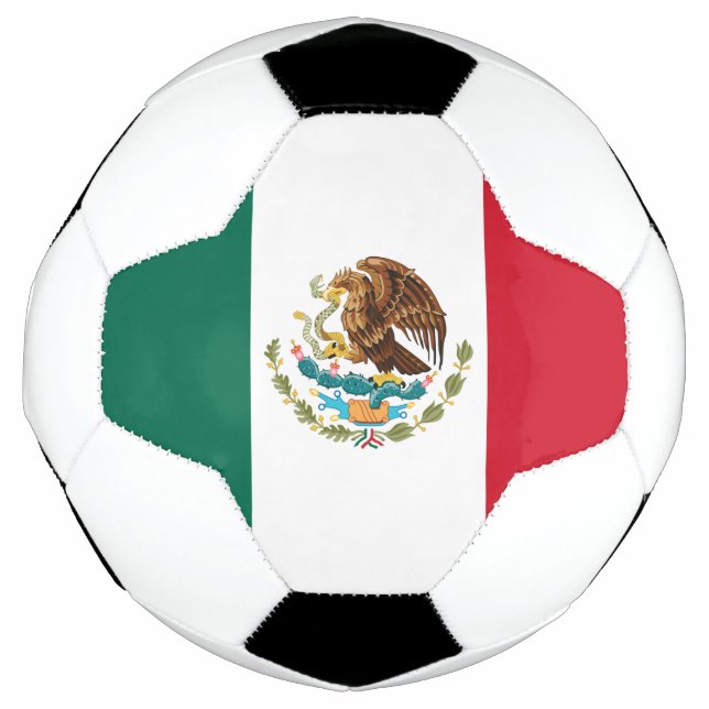Bola De Futebol Bandeira do México, Bandera da República Mexicana (Frente)