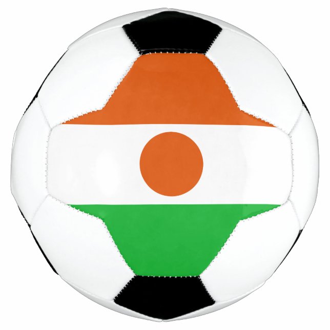 Bola De Futebol Bandeira do Níger (Frente)