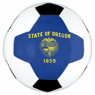 Bola De Futebol Bandeira do Oregon