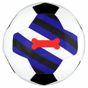 Bola De Futebol Bandeira do orgulho do brincar de cachorrinho da S