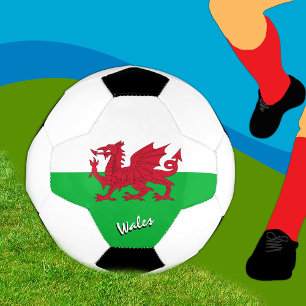 Bola De Futebol Bandeira do País de Gales Futebol e Welsh, Cymru /