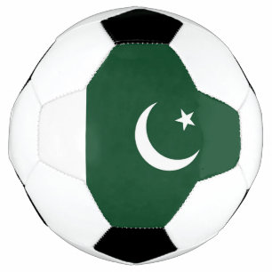 Bola De Futebol bandeira do Paquistão