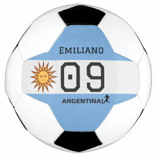 Bola De Futebol Bandeira do Sol Albiceleste Personalizada Gráfica
