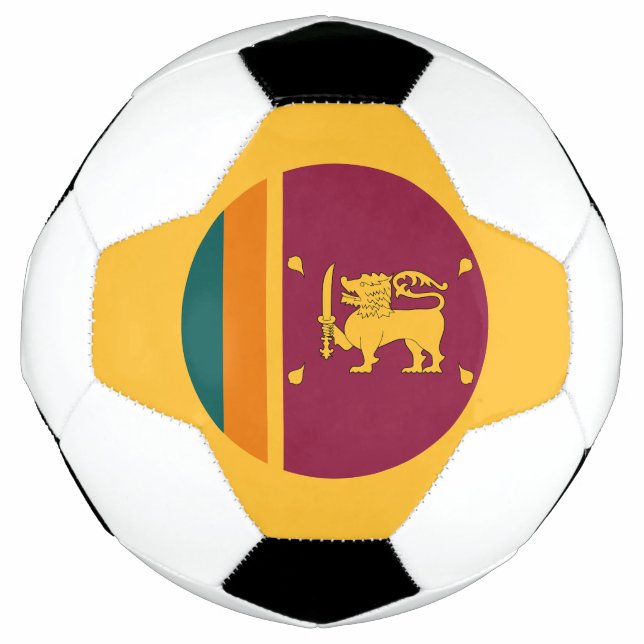 Bola De Futebol Bandeira do Sri Lanka (Frente)