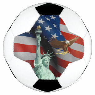 Bola De Futebol bandeira dos EUA