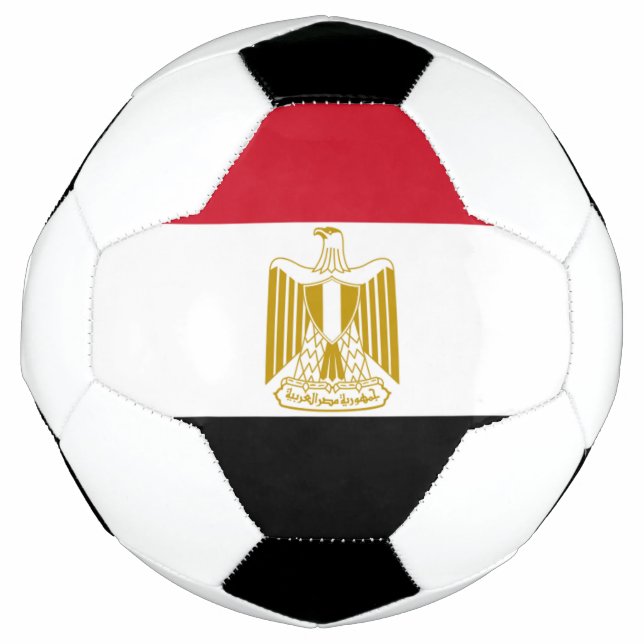 Bola De Futebol bandeira egípcia (Frente)