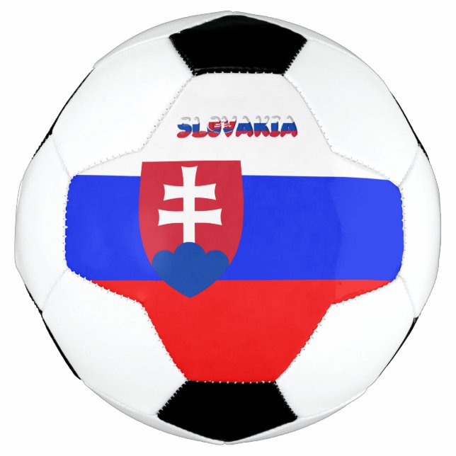 Bola De Futebol Bandeira eslovaca (Frente)