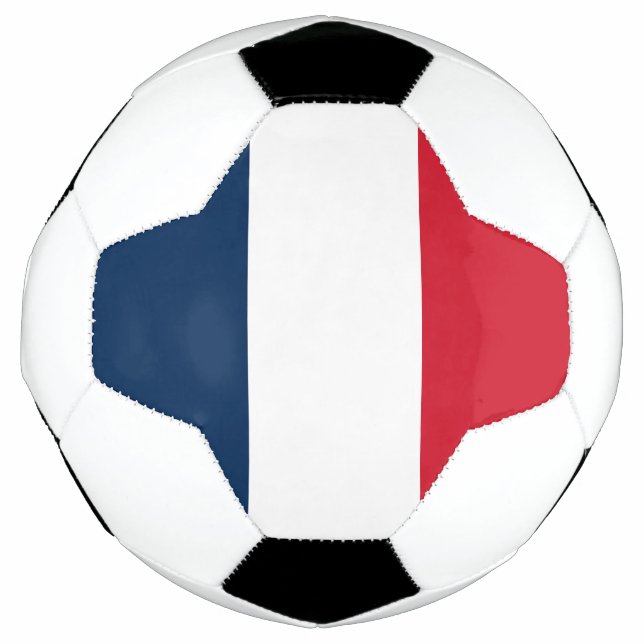 Bola De Futebol Bandeira francesa (Frente)