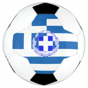 Bola De Futebol bandeira grega