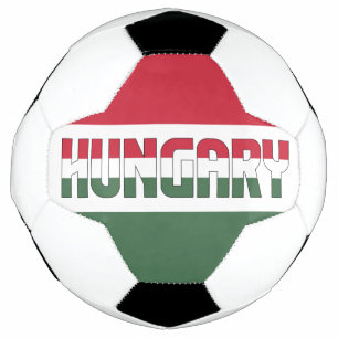Bola De Futebol Bandeira Hungria Tricolor Verde Branco Vermelho Pa