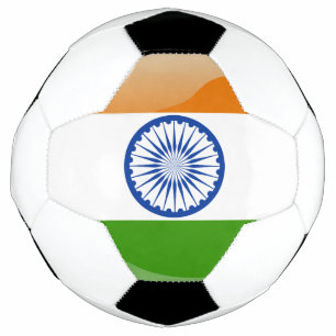 Bola De Futebol bandeira indiana