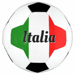 Bola De Futebol Bandeira italiana Itália il Tricolore Personalizad