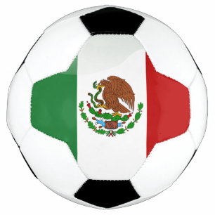 Bola De Futebol bandeira mexicana