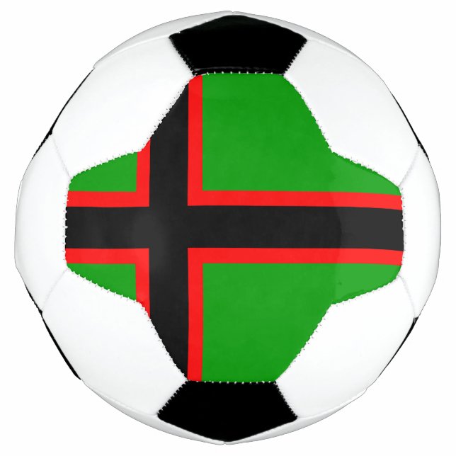 Bola De Futebol Bandeira Nacional da Carélia (Frente)
