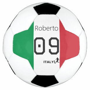Bola De Futebol Bandeira Nacional Personalizada da Itália Cores At