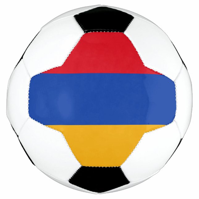 Bola De Futebol Bandeira Patriótica da Armênia (Frente)